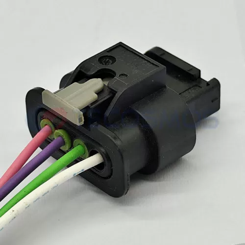 Waterproof Wire Connector Intake Pressure Sensor Harness Plug for Car 4 Pin Female 4F0973704 - image 6